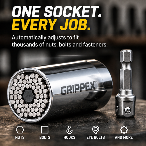 GRIPPEX™ Universal Socket